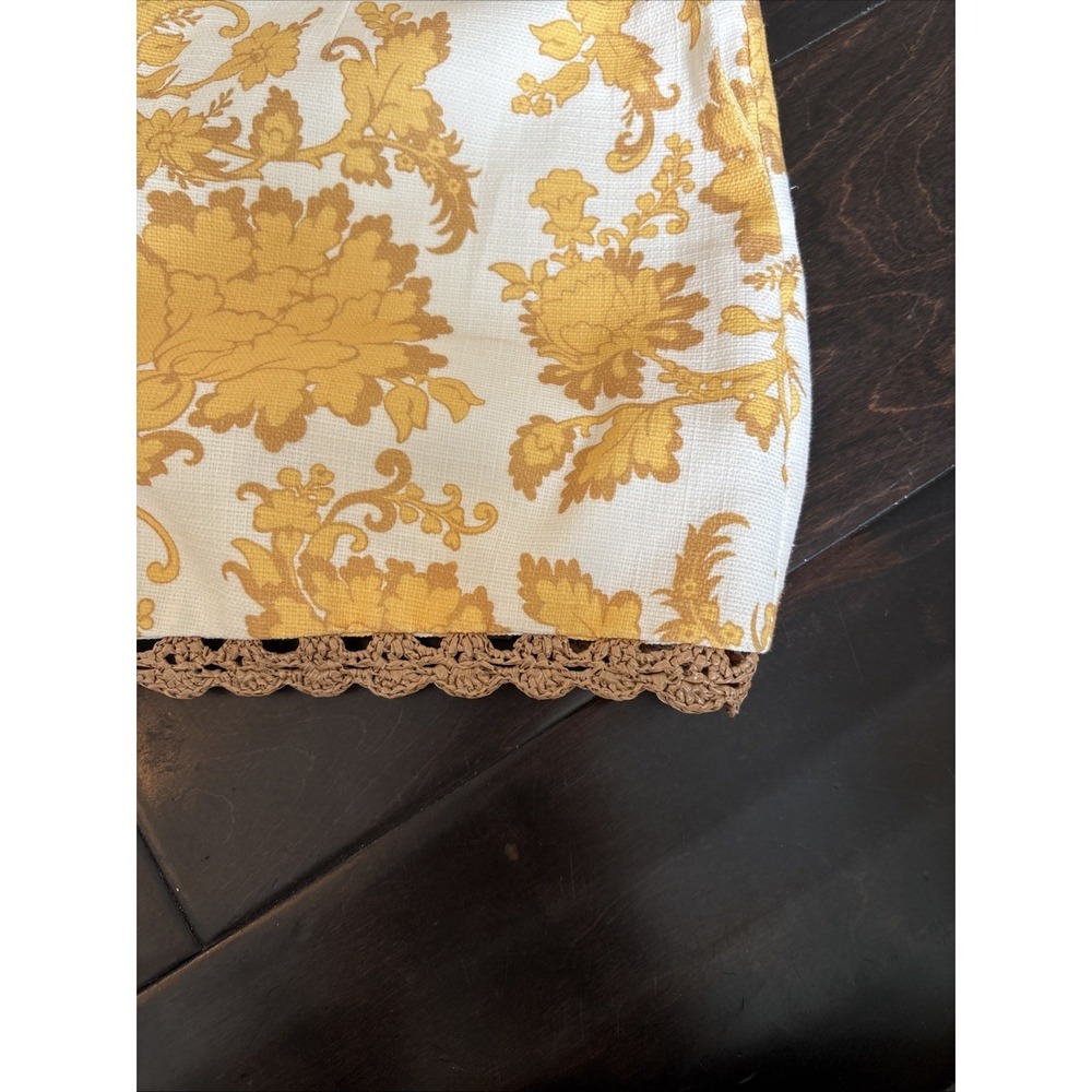 Zimmermann Women's Multi Shorts Size 2 Yellow And White - Picture 3 of 14